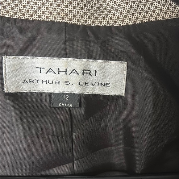 Tahari ASL Women's Blazer - Black and Cream - Picture 2 of 8